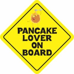Pancake Lover on Board Sticker
