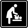 Baby Changing Station Magnet