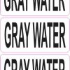 Gray Water Stickers