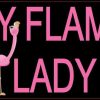 Crazy Flamingo Lady Magnet