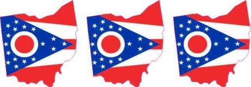 Die Cut Ohio Stickers