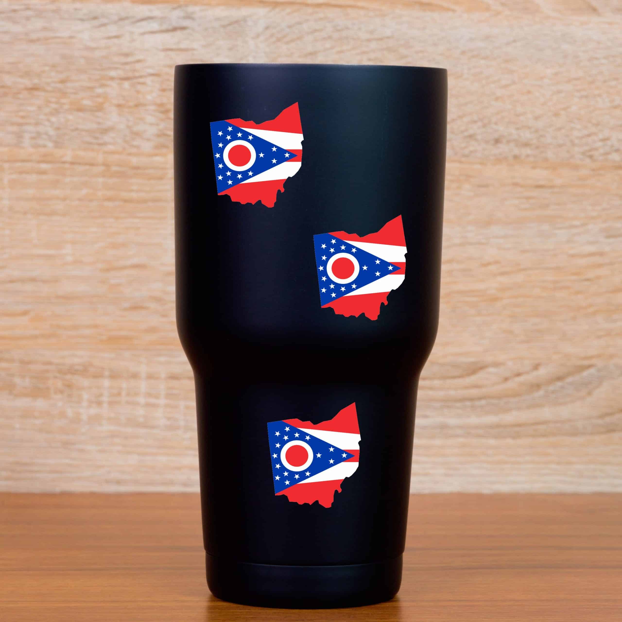 1.25in x 1.5in Die Cut Ohio Stickers - Image 5