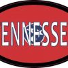 Flag Oval Tennessee Sticker