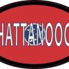Oval Tennessee Flag Chattanooga Sticker