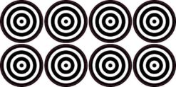 Bulls-eye Target Stickers