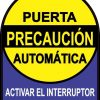 Puerta Automática Sticker