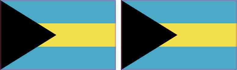 Bahamas Flag Magnets