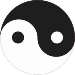 Yin Yang Sticker