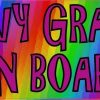 Groovy Grandma On Board Magnet