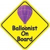 Balloonist on Board Magnet