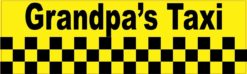 Grandpa's Taxi Magnet