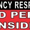 Blind Person Inside Sticker