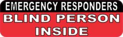 Blind Person Inside Magnet