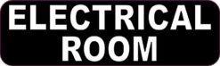 Caps Electrical Room Sticker