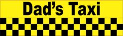 Dad's Taxi Magnet