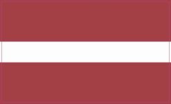 Latvia Flag Magnet