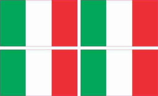 Italian Flag Stickers