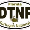 Picture Oval Dry Tortugas National Park Sticker