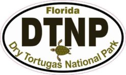 Picture Oval Dry Tortugas National Park Sticker