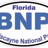 Oval Biscayne National Park Sticker