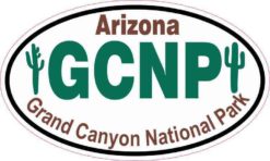 Cactus Grand Canyon National Park Sticker