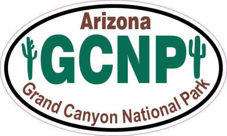 Cactus Grand Canyon National Park Sticker
