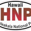 Oval Haleakala National Park Sticker