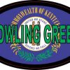 Flag Oval Bowling Green Sticker