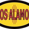 Oval New Mexico Flag Los Alamos Sticker