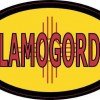Oval New Mexico Flag Alamogordo Sticker