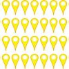 Yellow Map Pointer Stickers
