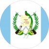 Round Guatemala Flag Sticker