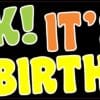 10in x 3in Honk! It's My 13th Birthday Magnet