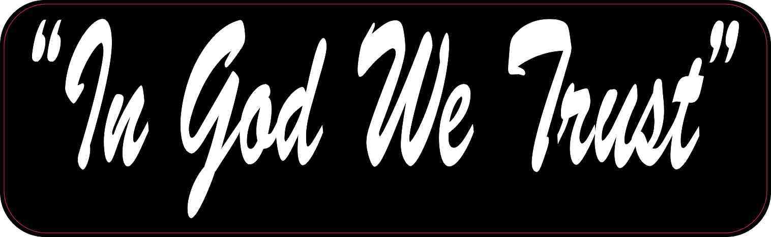 In God We Trust Magnet