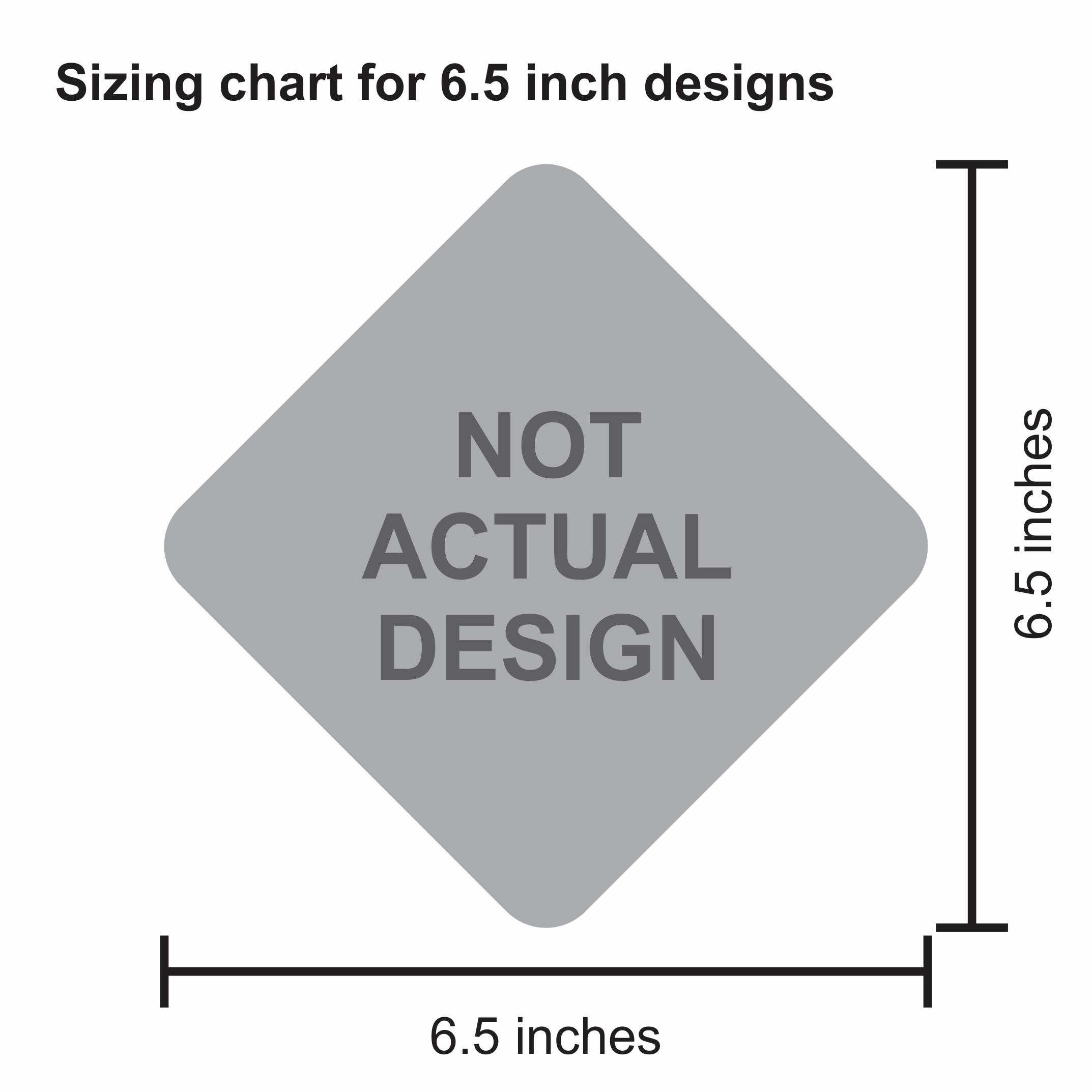 6.5in x 6.5in Bird On Board Magnet - Image 3