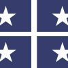 Bonnie Blue Flag Stickers