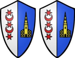 Montreaux Coat of Arms Stickers