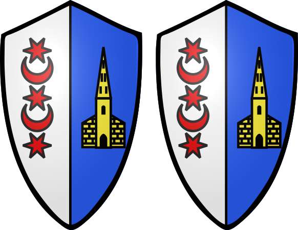Montreaux Coat of Arms Stickers