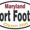 Oval Fort Foote Sticker