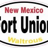 Oval Fort Union Sticker