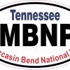 Oval Moccasin Bend National Park Sticker