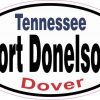 Oval Fort Donelson Sticker