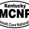 Oval Mammoth Cave National Park Sticker