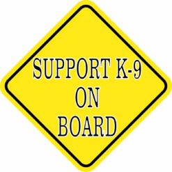 Support K-9 on Board Magnet