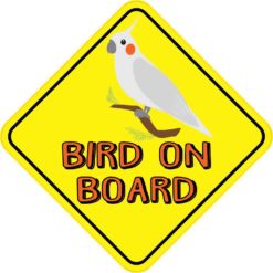Bird On Board Magnet