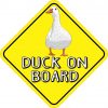 Duck On Board Sticker