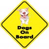 Dogs On Board Sticker