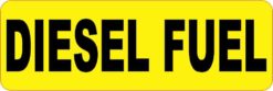Diesel Fuel Sticker