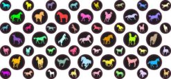 StickerTalk® Horse Camera Dots® Webcam Covers