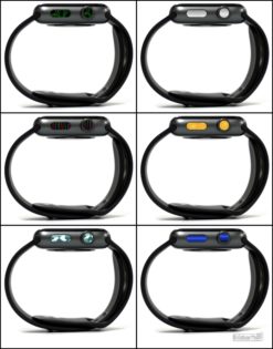 Robust Patterns Apple Watch Crown Button Dots™ Stickers